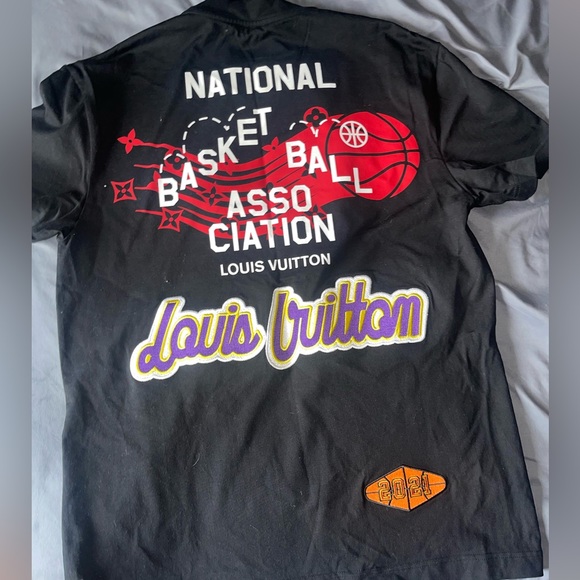 Limited Edition Authentic Louis Vuitton x NBA Shirt - Picture 3 of 4